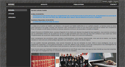 Desktop Screenshot of etudeduritz.ch